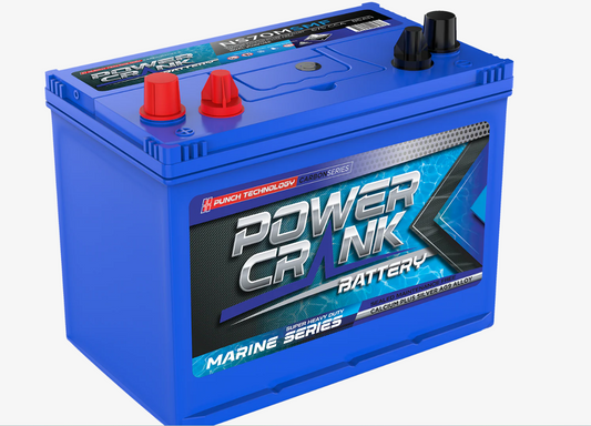 NS70MSMF Power Crank 675 CCA Battery | Marine Series