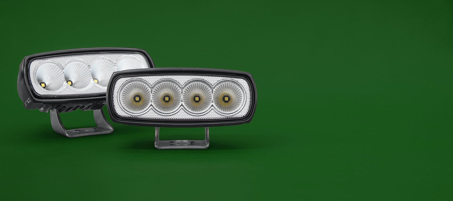 ST1012-20W 2 Pack 20W LED Work Light Slim Black