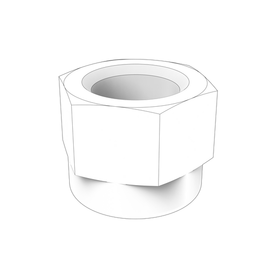 990977 Lock Nut | Genuine Volvo Penta Part - photo 2 of 2
