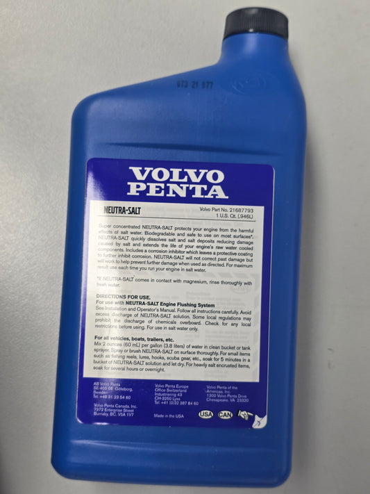 21687793 Volvo Penta Neutralizing Agent "Neutra Salt" 0.95l Neutralizing Agent | Genuine Volvo Penta Part - photo 2 of 4