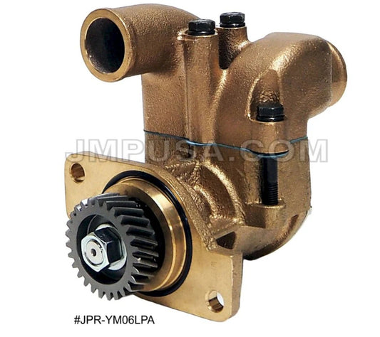JPR-YM06LP(A) Yanmar 6LP/ 6LPA-STP2 Seawater Pump with Ports 119773-42502 Replacement JPR-YM06LP(A)