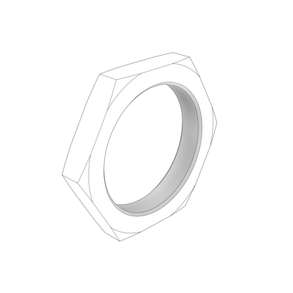 20405288 Hexagon Nut | Genuine Volvo Penta Part - photo 2 of 2