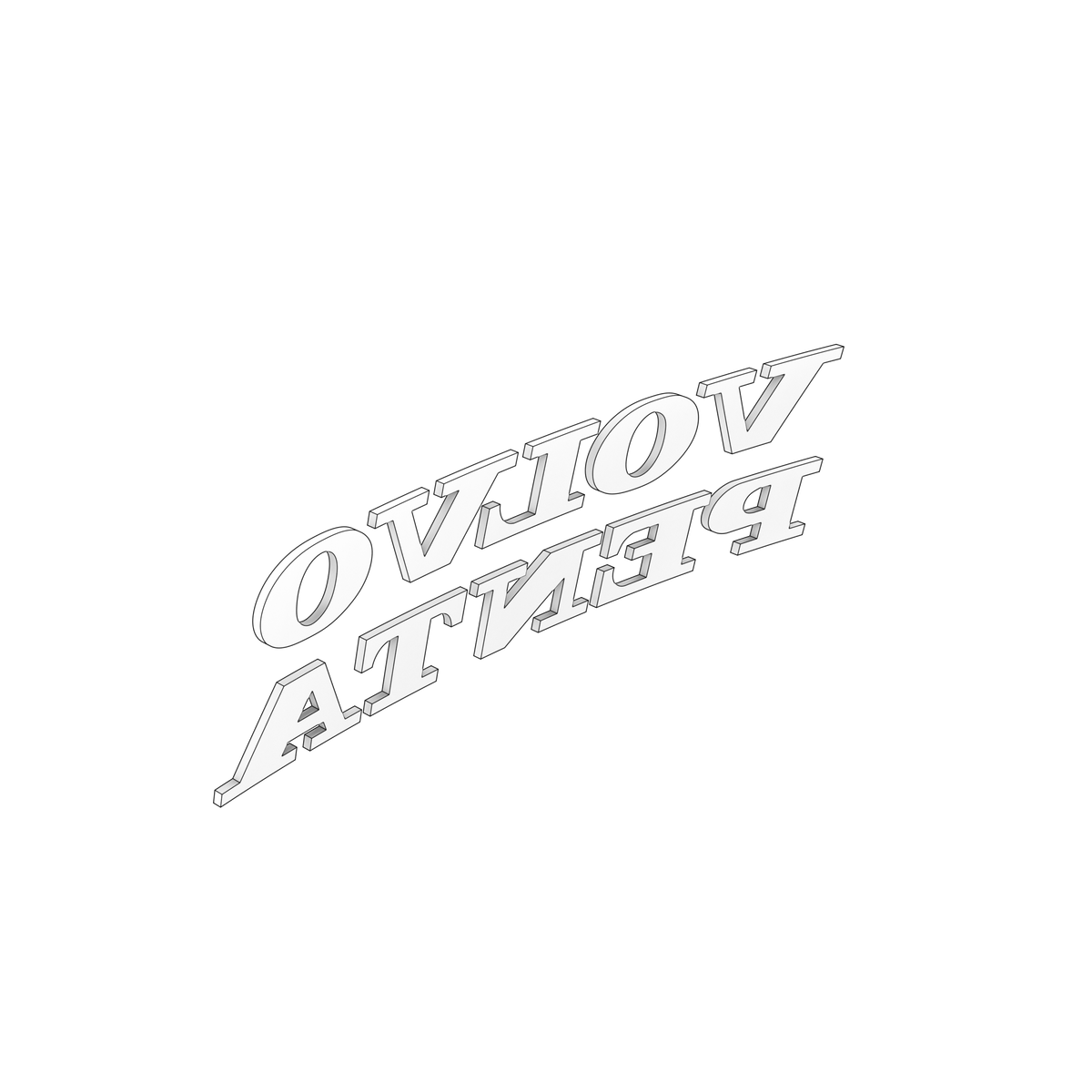 3842849 Decal | Genuine Volvo Penta Part