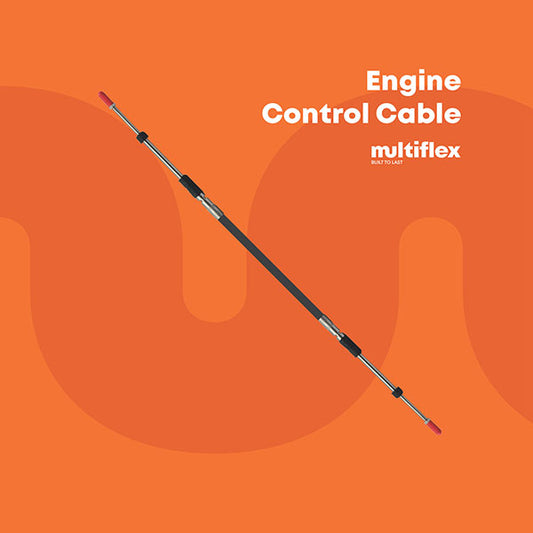 720816 16' Multiflex EC-133 Universal Control Cable | Marine Control Cable