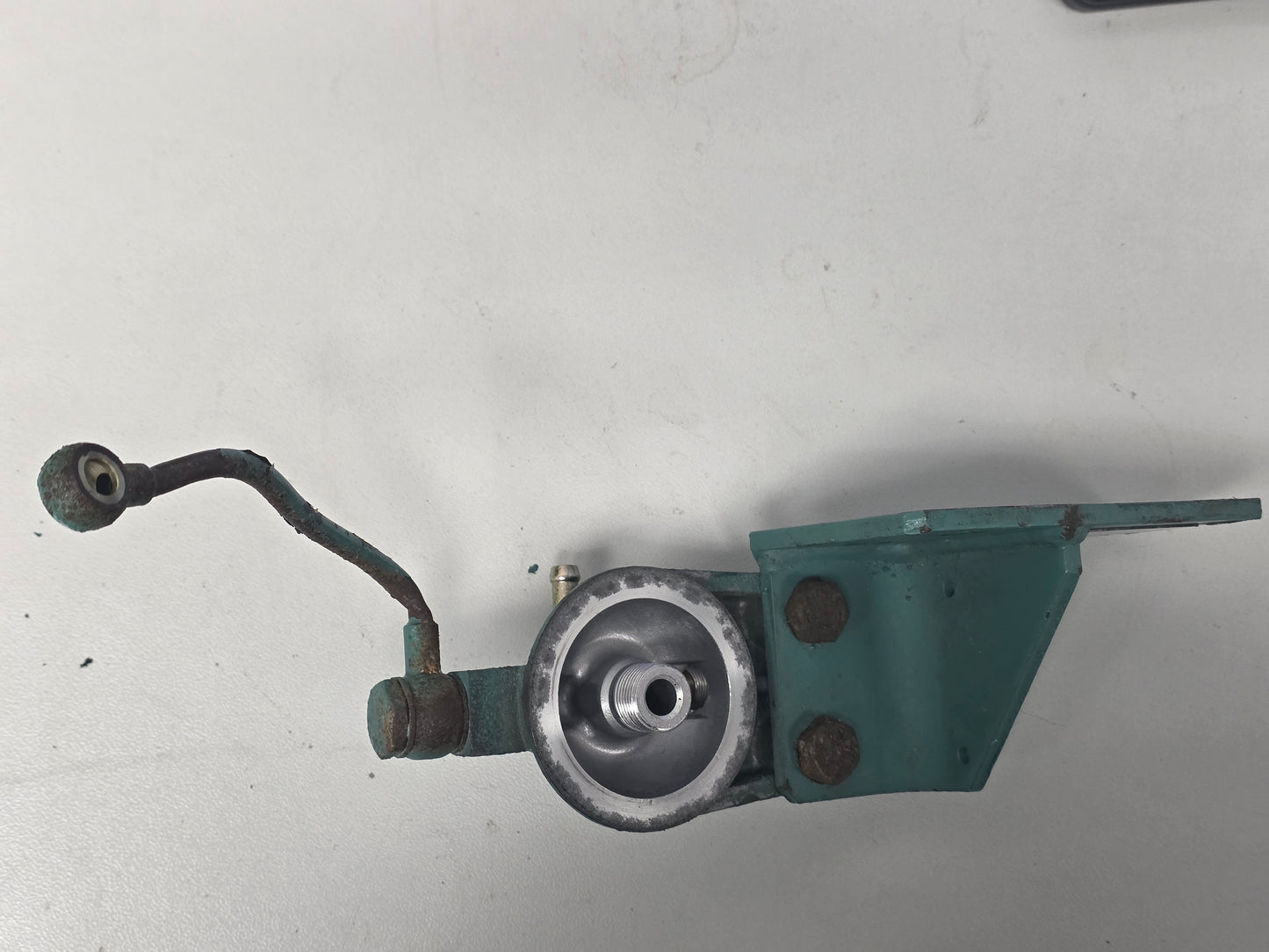 3580393 3580095 3580395 Volvo Penta Fuel Filter Housing Stay and Tube | Genuine Used Part