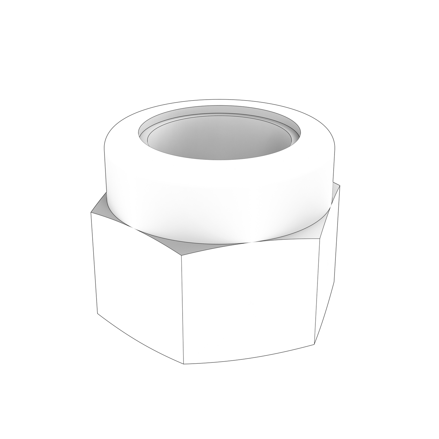 984456 Lock Nut | Genuine Volvo Penta Part