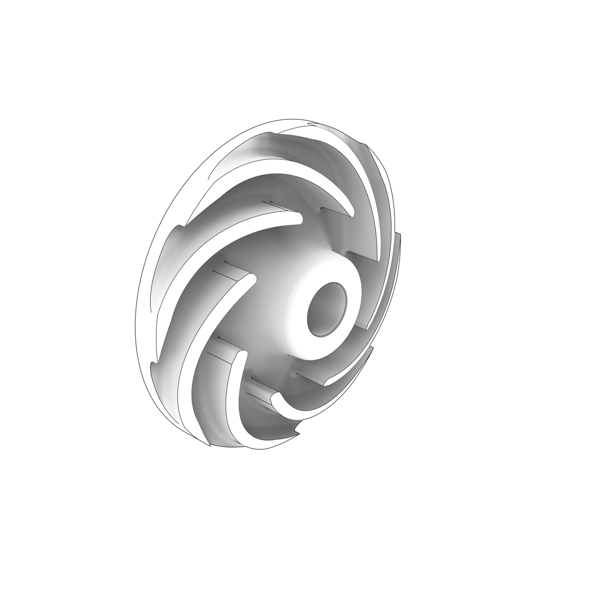 3583087 Impeller | Genuine Volvo Penta Part
