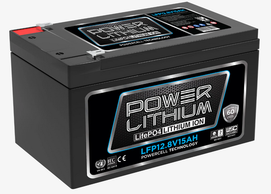 LFP12.8V15AH Power Crank 15 AH Battery | 12V Lithium Deep Cycle