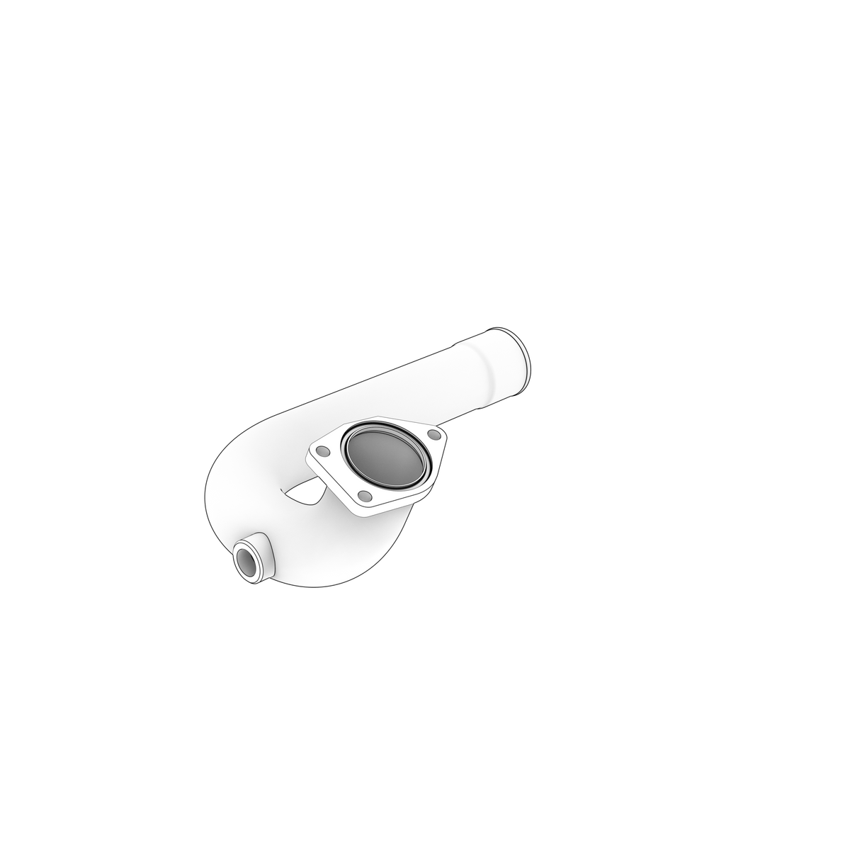 3828689 Connecting Pipe | Genuine Volvo Penta Part