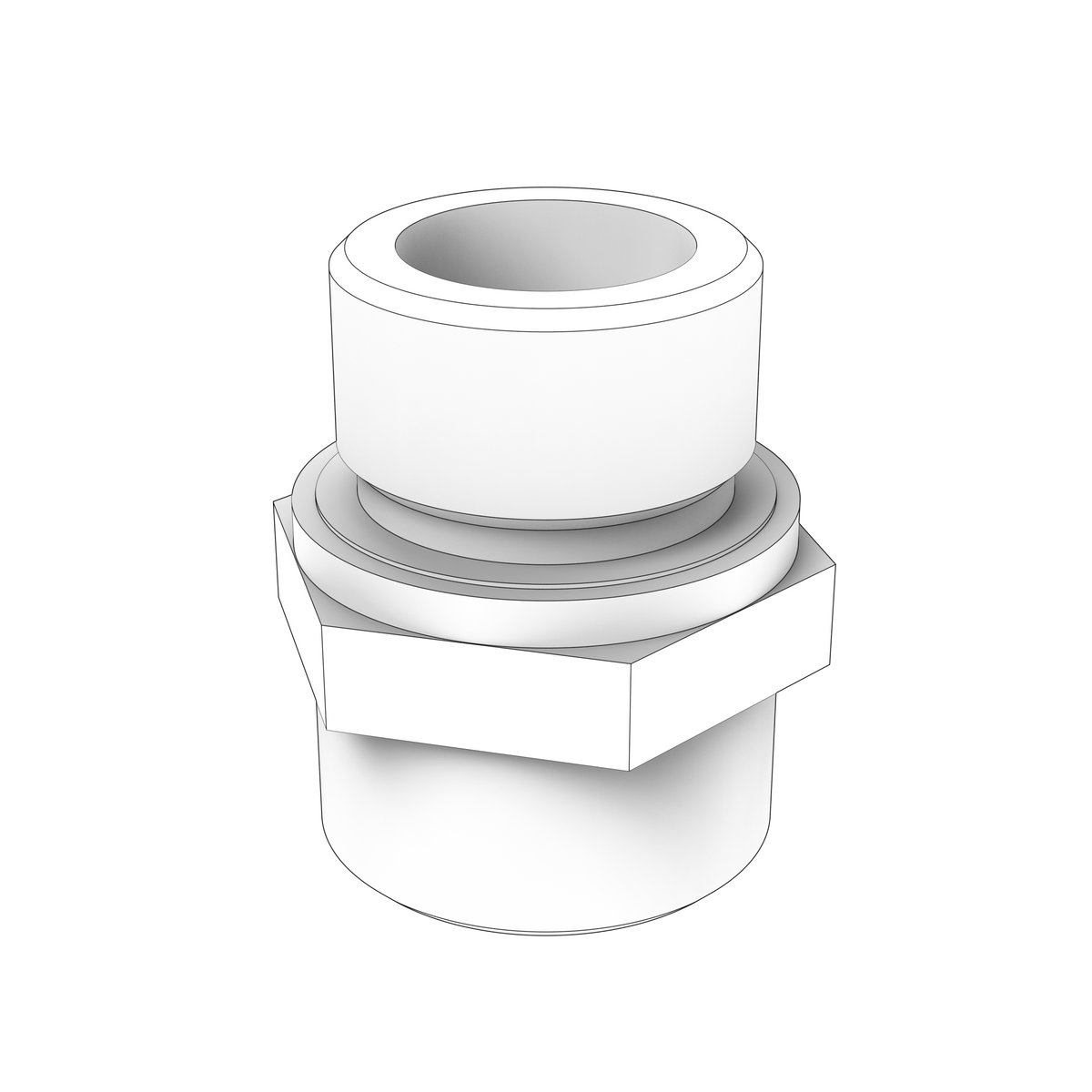 984802 Nipple | Genuine Volvo Penta Part - photo 2 of 2