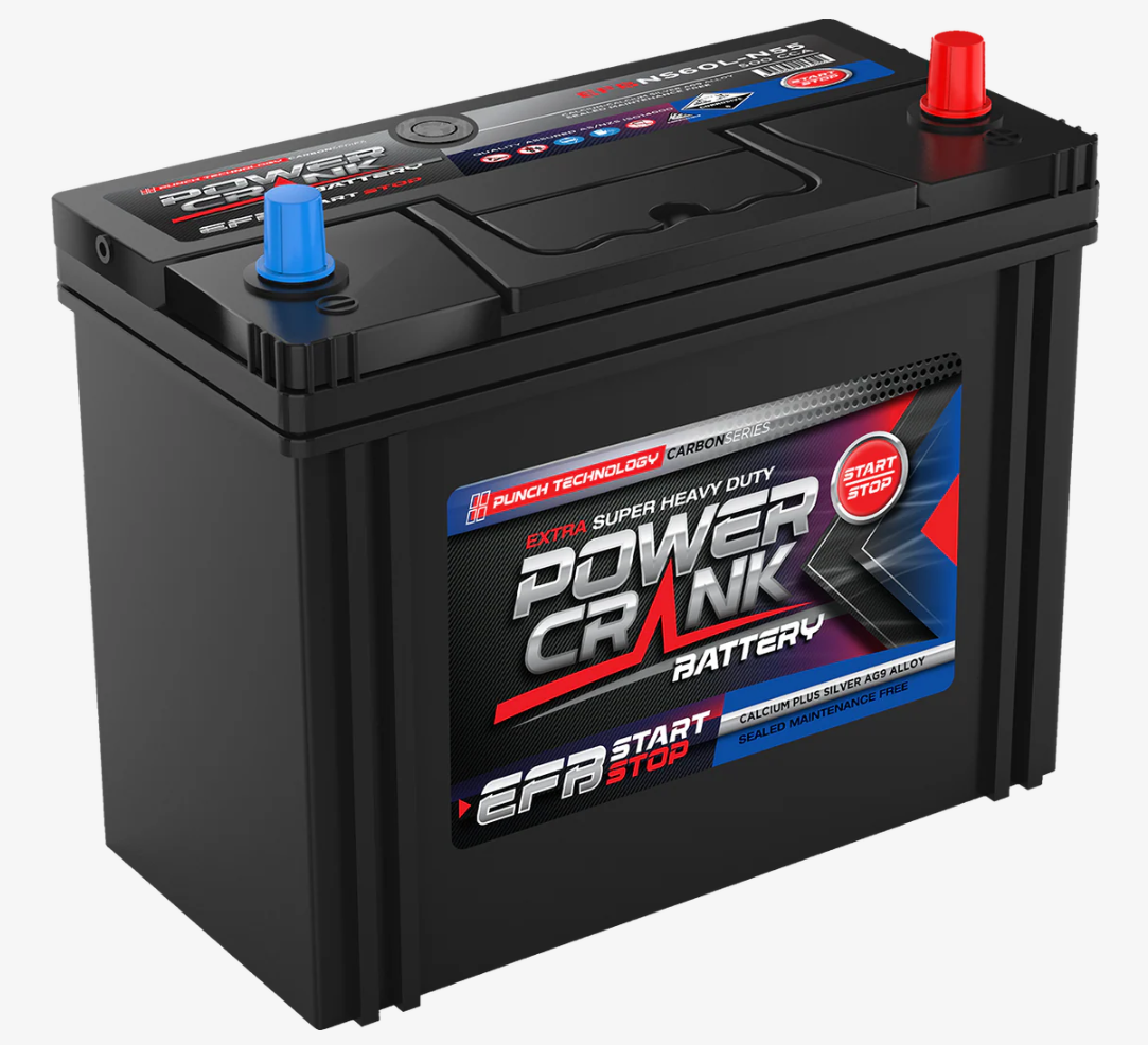 EFBNS60L-N55 Power Crank 500 CCA Battery | EFB Stop/Start Series