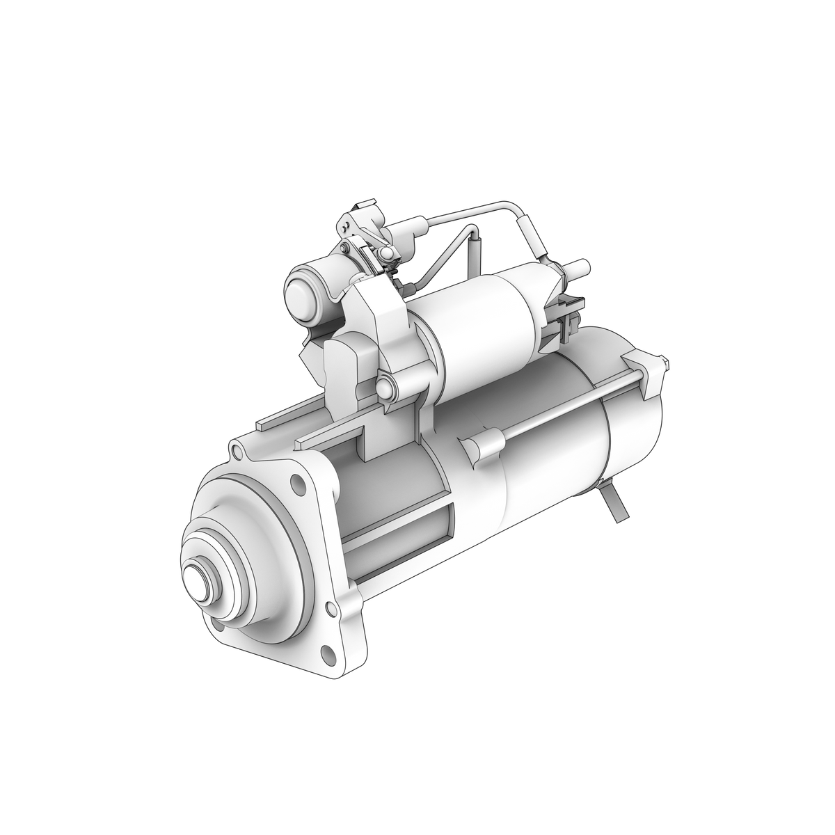 24154077 Starter Motor | Genuine Volvo Penta Part - photo 2 of 2