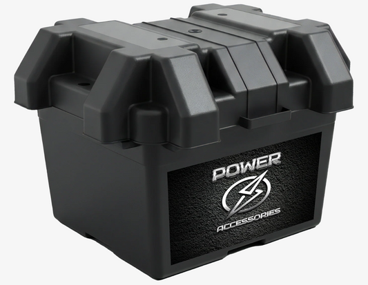 PB004 Power Crank Small Plain Battery Box (260X180X200) | Power Accessories