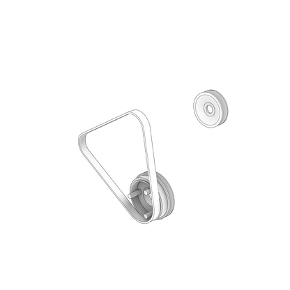 3583468 Pulley | Genuine Volvo Penta Part