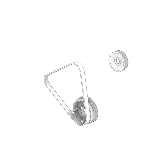 3583468 Pulley | Genuine Volvo Penta Part
