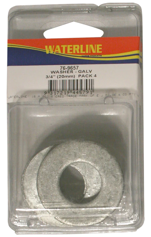 769657 Washer 3/4" (20mm) HDG W/Line Pk | Marine Trailer Part