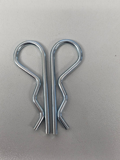 H3960 Mackay 1360 Dunbier Replacement Jockey R Clip 76L x 25W x 4mm Pack of 2 | Marine Trailer Part