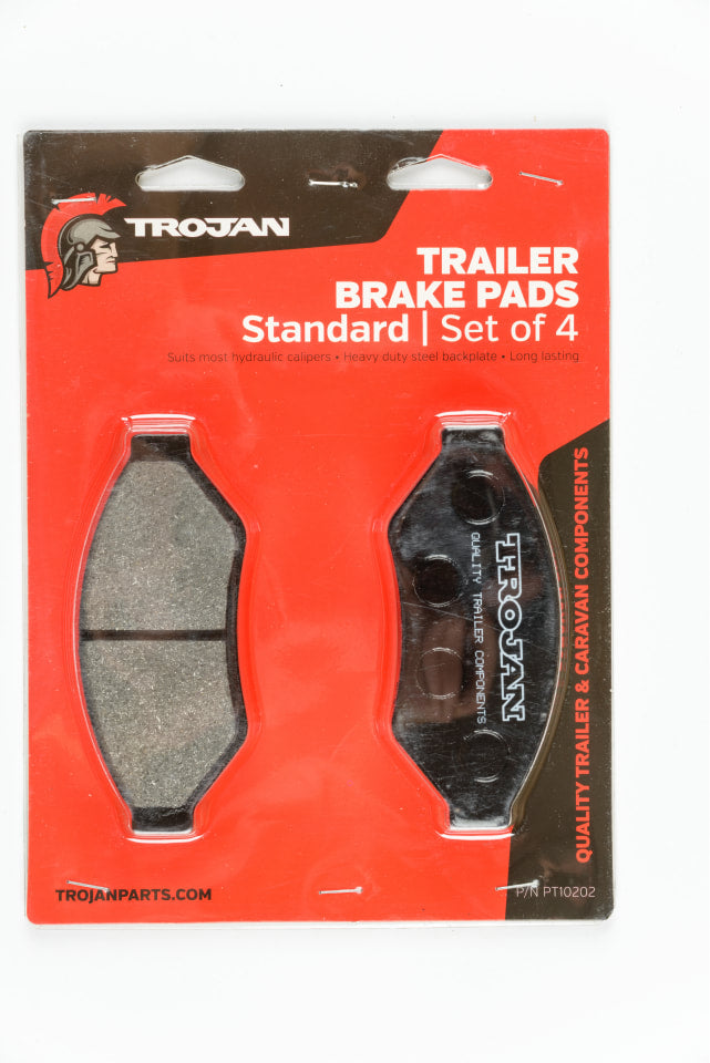 PT10202 Trojan Trailer Brake Pads (Set Of 4) | Marine Trailer Part