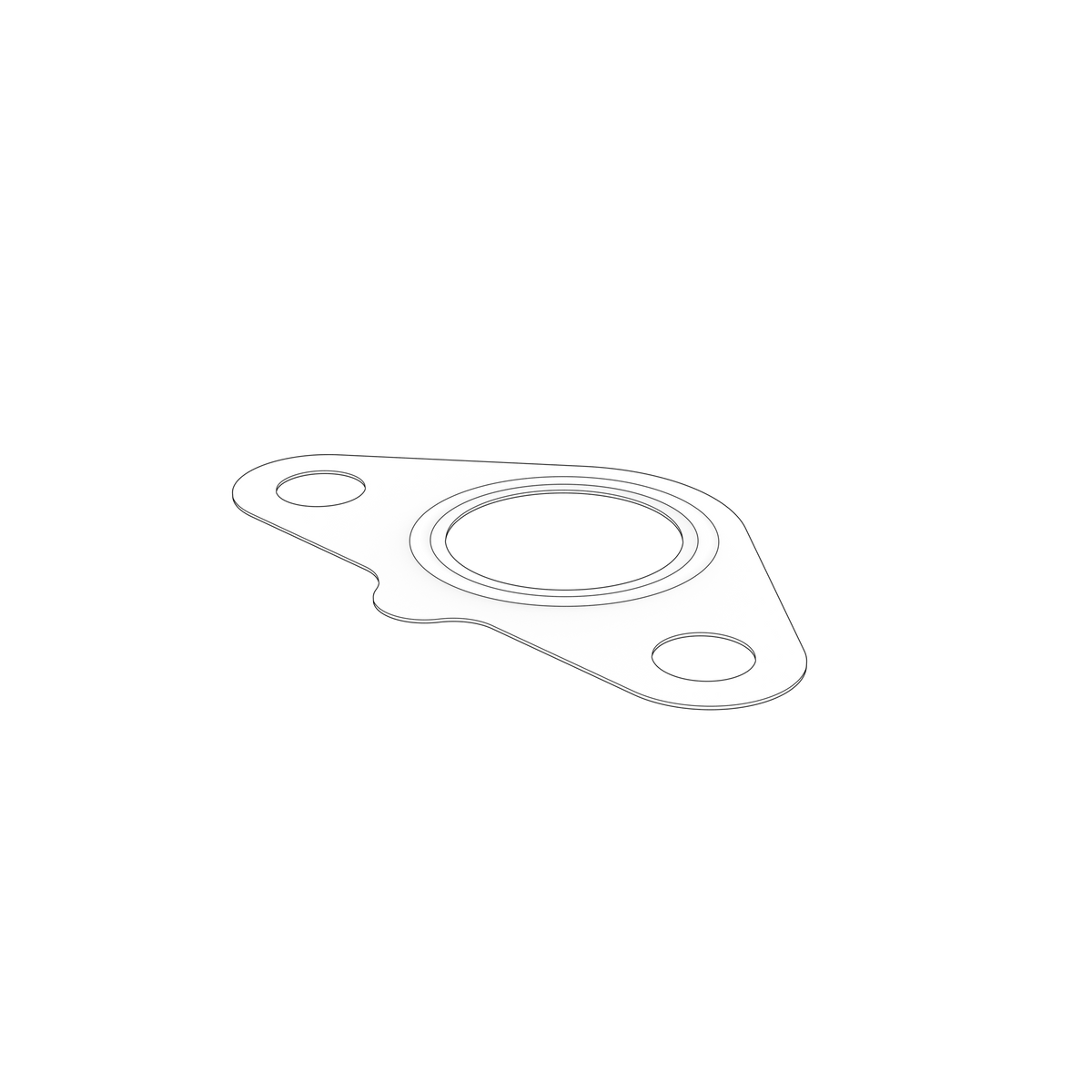 21759655 Plane Gasket | Genuine Volvo Penta Part - photo 2 of 2
