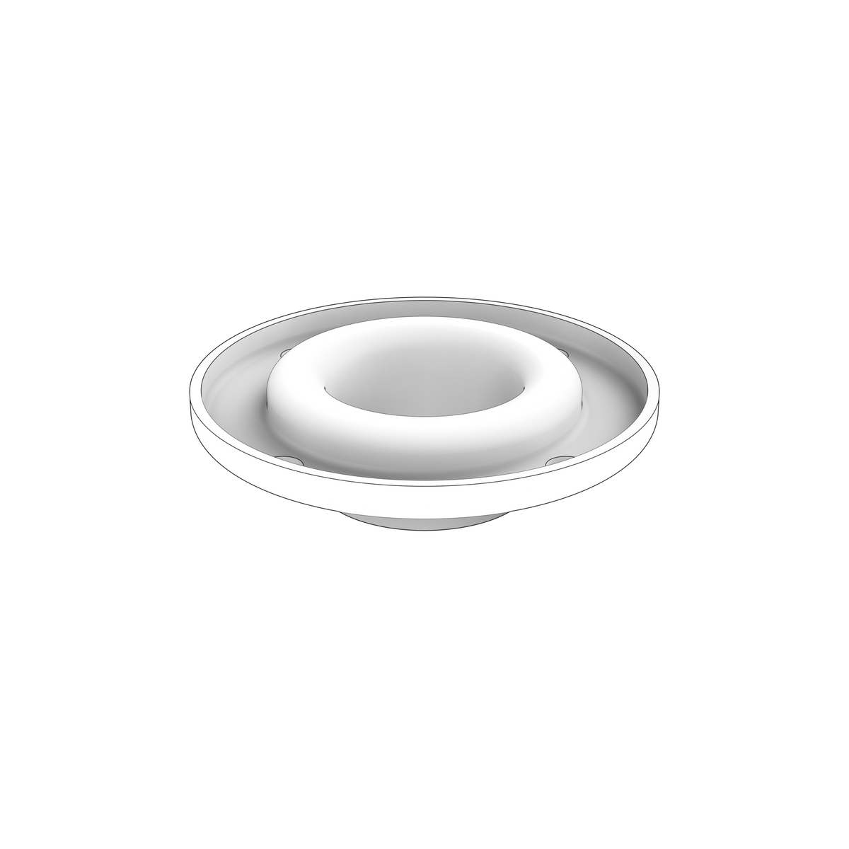 821424 Flange | Genuine Volvo Penta Part