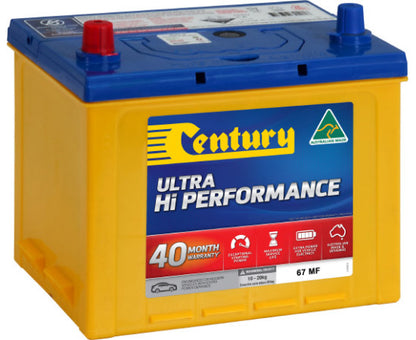 107120 Century 67 MF Ultra Hi Performance Battery | Genuine Century Battery