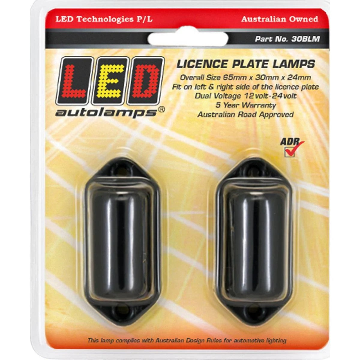 30BLM Licence Plate Lamps | Marine Electrical Part
