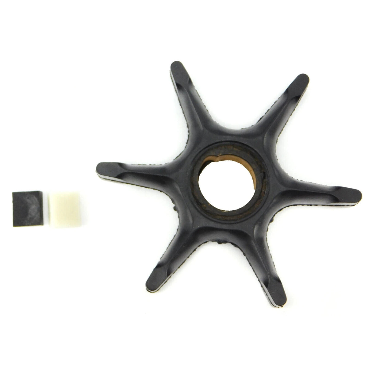 396725 Evinrude Johnson Impeller and Key Assembly | Genuine OEM BRP Outboard Part
