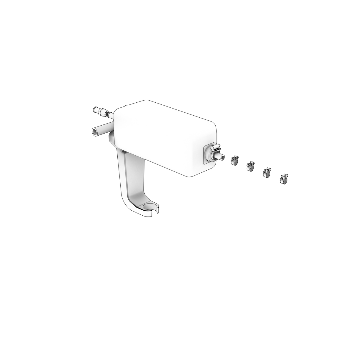 24705965 Expansion Tank Kit | Genuine Volvo Penta Part - photo 2 of 2
