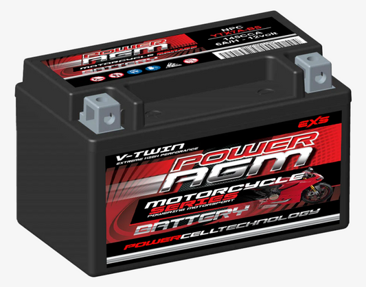 NPC-YTX7A-BS Power Crank 145 CCA 6 AH Battery | Power AGM YTX Series