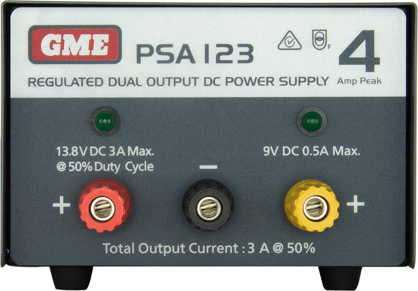 PSA123 Regulated Power Supply (4 Amp Peak) | Genuine GME Electronics