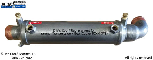 6CXH-OTE Aftermarket ZF Transmission/Gear Oil Cooler | Sawley's Select Marine Parts