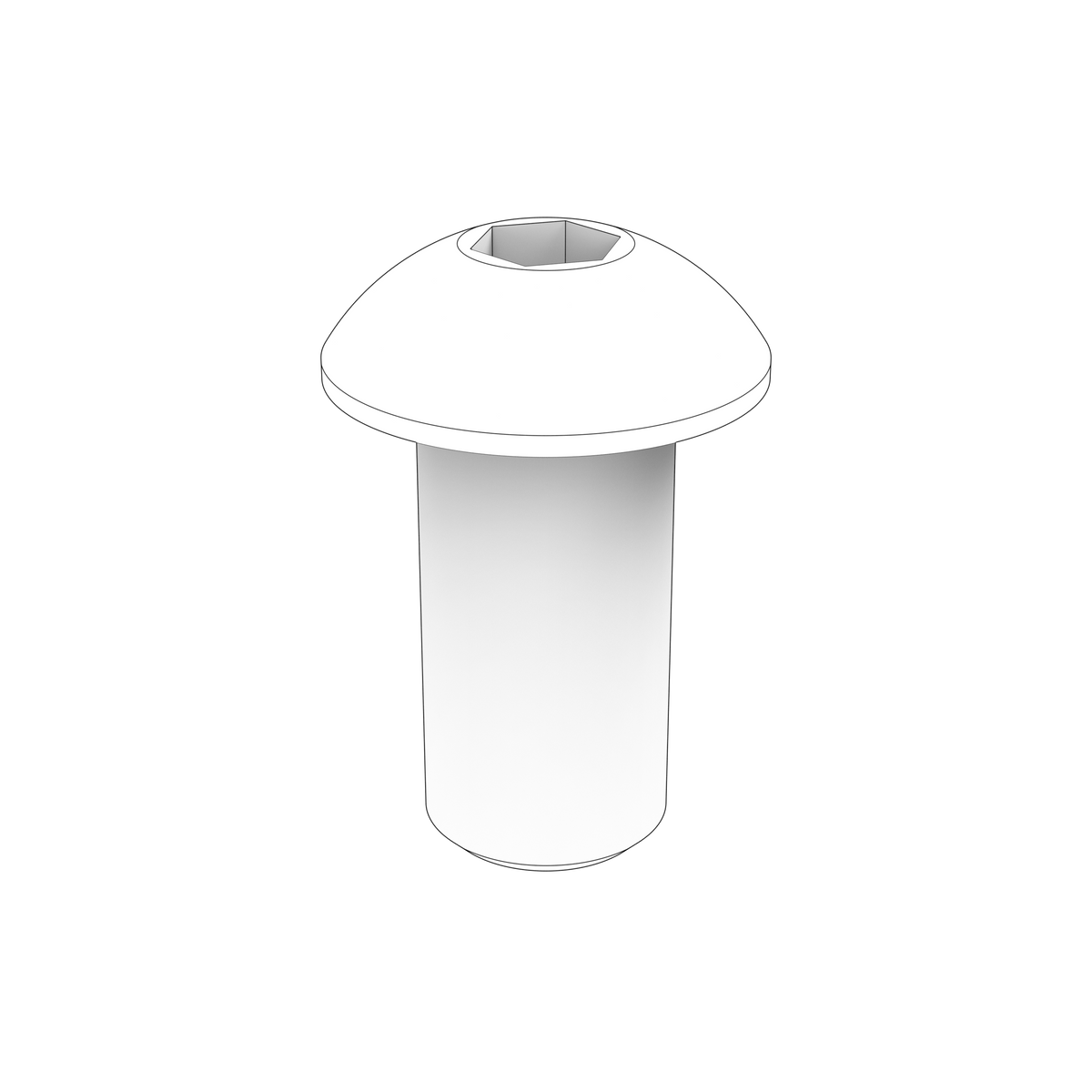 3857448 Cross Recessed Screw | Genuine Volvo Penta Part