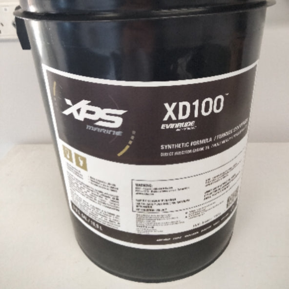 0779713 Evinrude Johnson XD100 Synthetic Formula Direct Injection Oil | Genuine OEM BRP Outboard Part