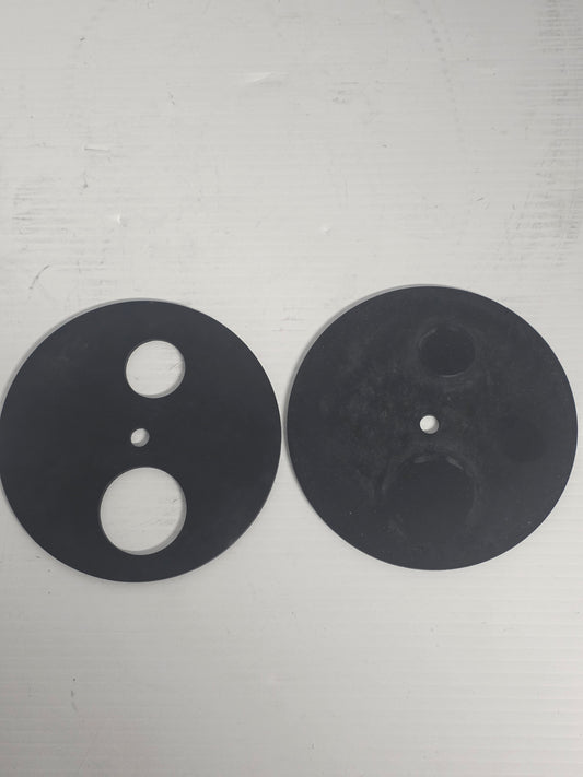 6LPWC 6LP Heat Exchanger End Gasket Kit Replaces 119773-44080 and 119773-44071