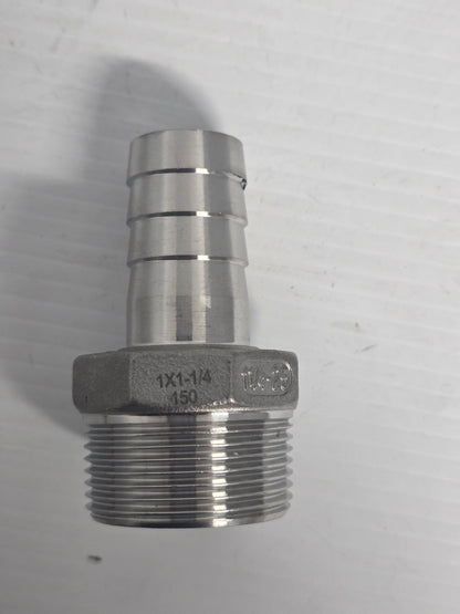 31SSP03-1620 P3 S/S 1" X 1.1/4" Male Tail | Marine Pump & Fitting
