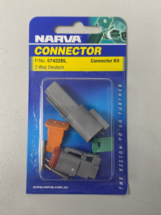57422BL Narva 2 Way Deutsch Con. Kit B L