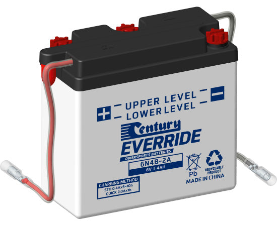 150188 Century EverRide 6N4B-2A Conventional 6V Battery | Genuine Century Battery