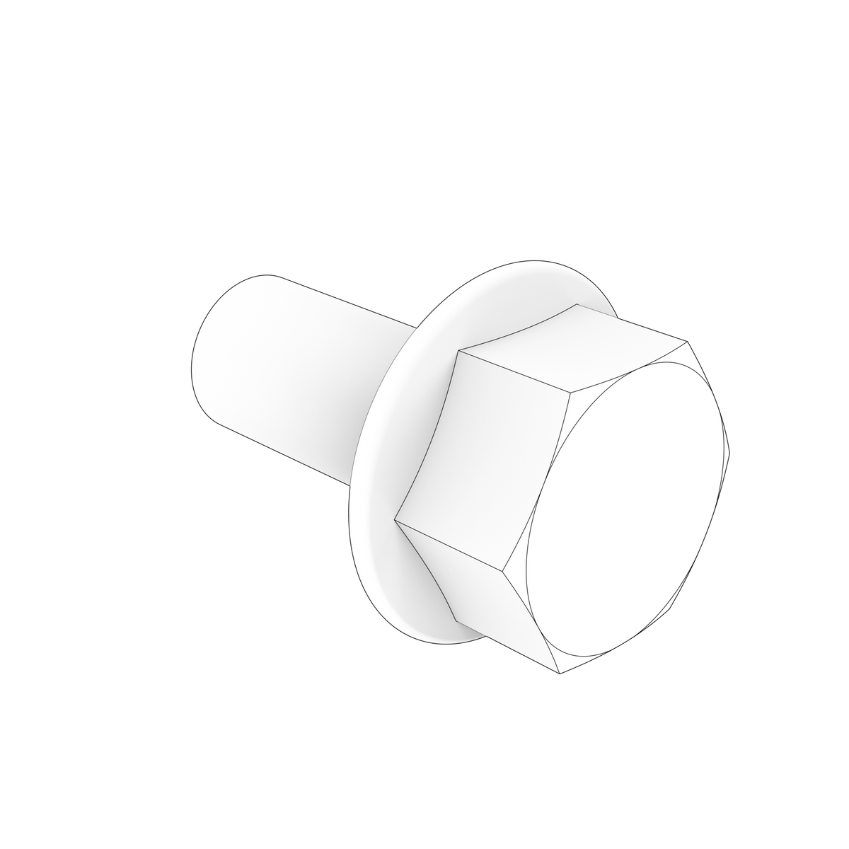 996063 Flange Screw | Genuine Volvo Penta Part