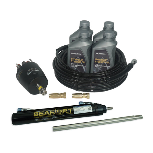 RWBG12419 - Hydraulic Steering Kit Sterndrive To 150HP & 15m Hose - Seafirst | Genuine SEAFirst Steering