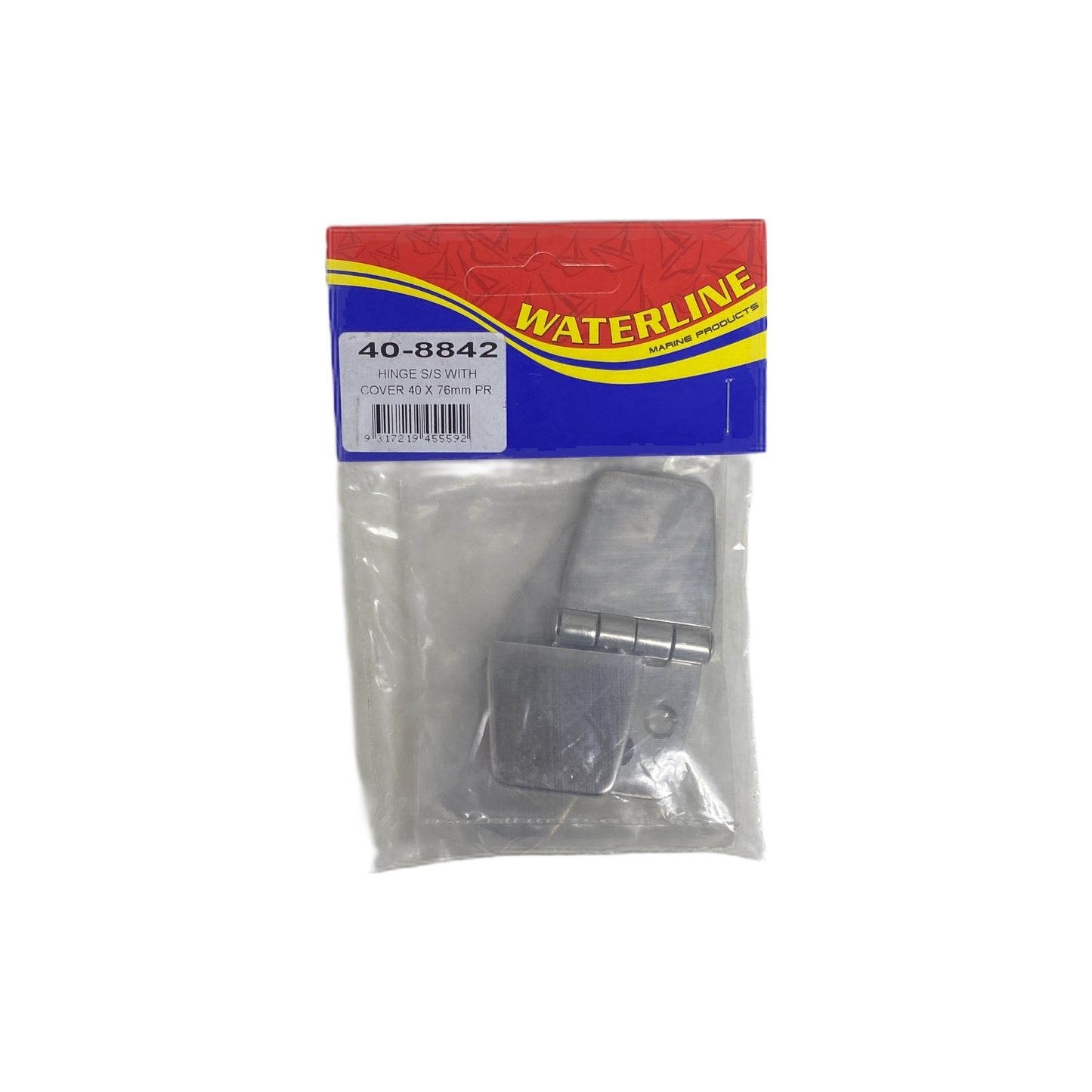 408842 Hinge with cover 40 x 76mm