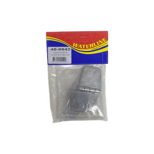 408842 Hinge with cover 40 x 76mm