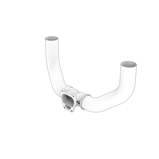 3887408 Exhaust Pipe | Genuine Volvo Penta Part