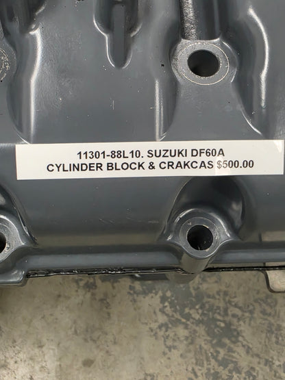 11301-88L00 Suzuki DF60A Cylinder Block & Crankcase | Genuine Used Part