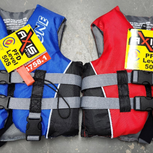 603320 Cyclone Nylon PFD Level 50S Child 15-25kg | Marine Safety Gear