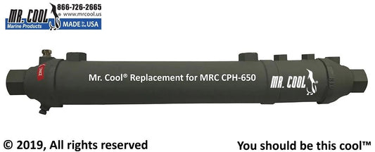 CPH-650 Aftermarket Tandem Oil Cooler | Sawley's Select Marine Parts