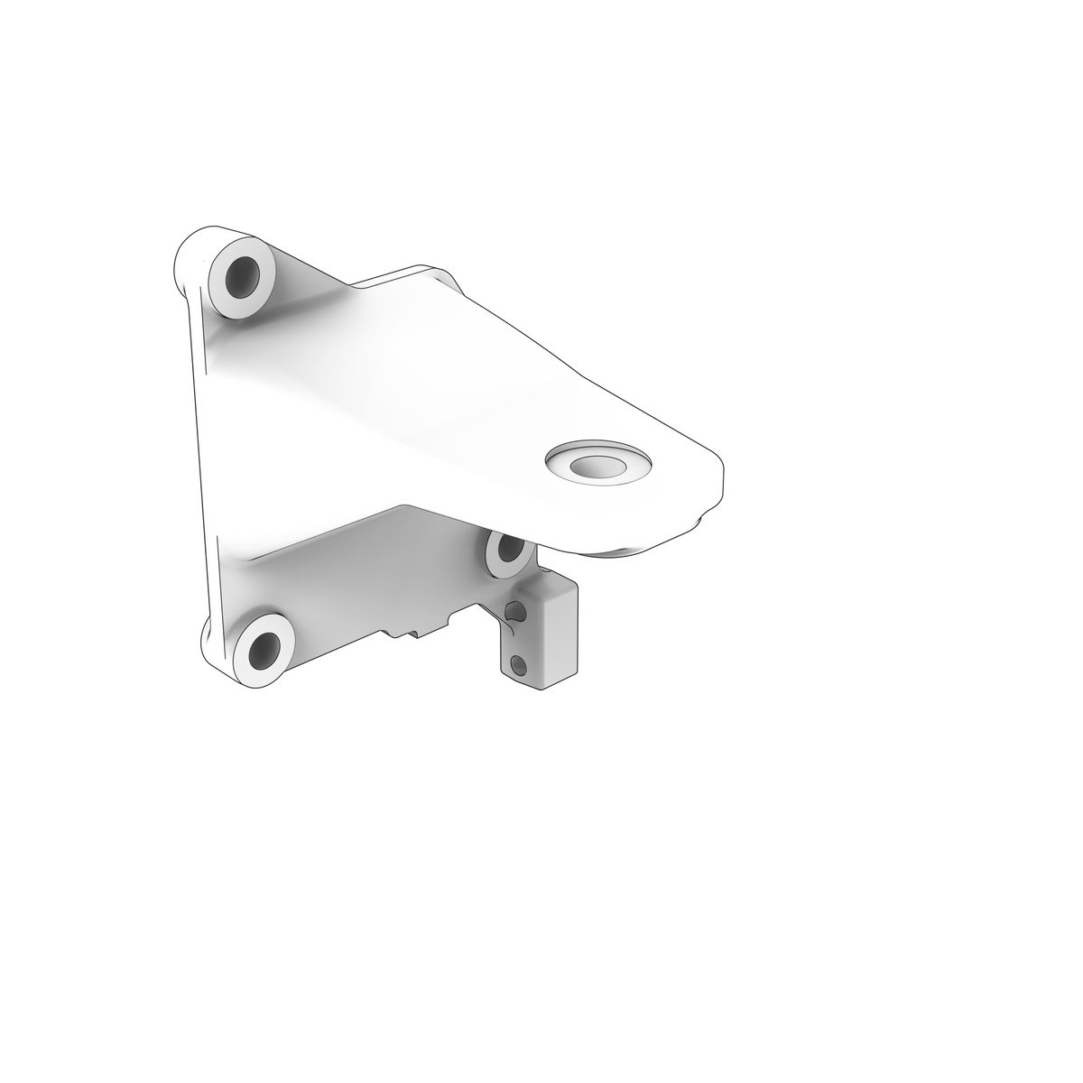 21173934 Engine Bracket | Genuine Volvo Penta Part - photo 2 of 2