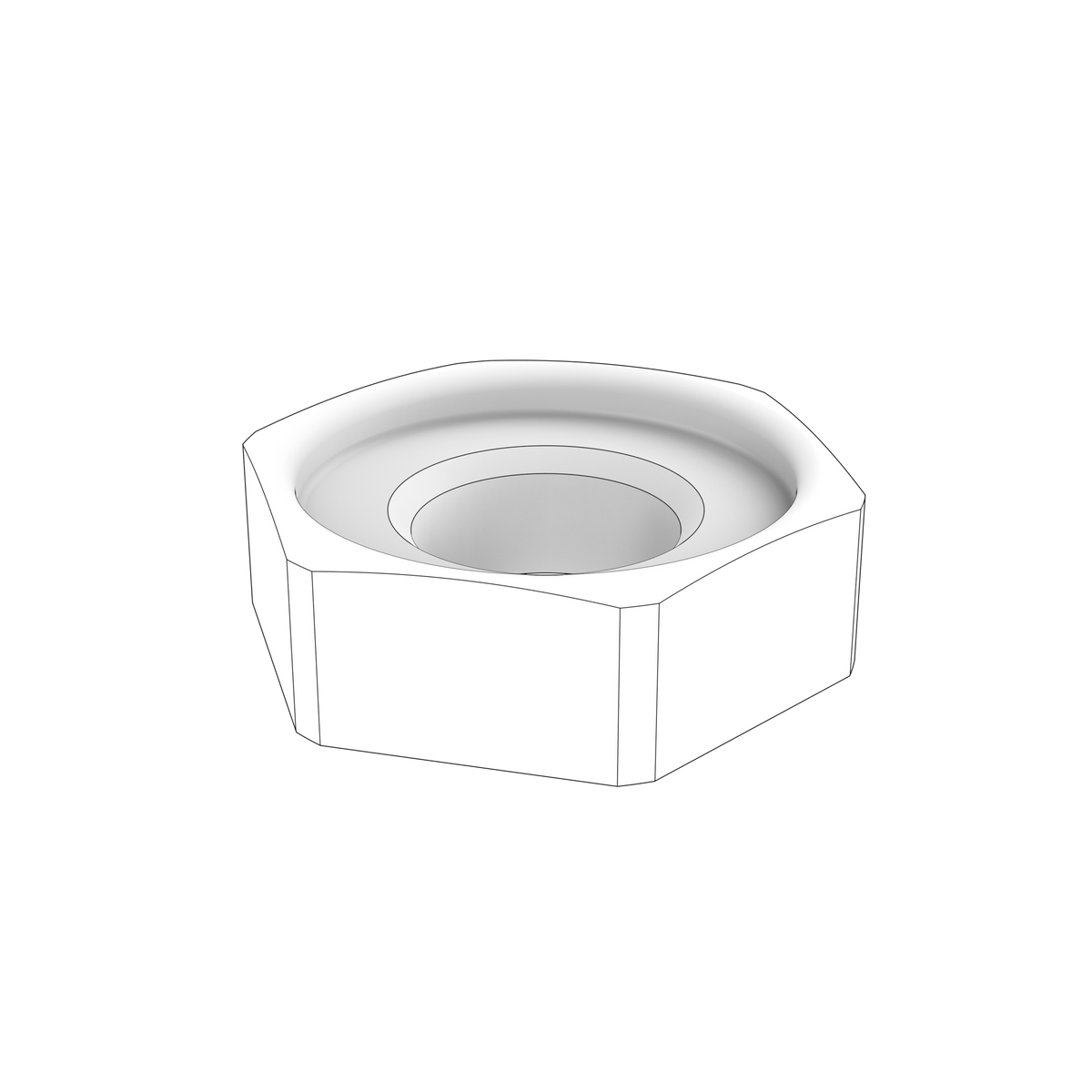 3862390 Nut | Genuine Volvo Penta Part