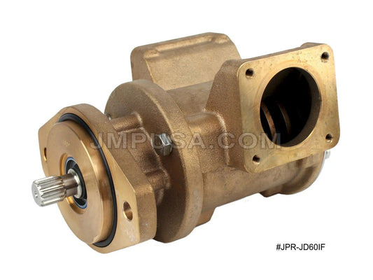 JPR-JD60IF Aftermarket John Deere Seawater Pump RE530872, Sherwood G1816X | Sawley's Select Marine Parts
