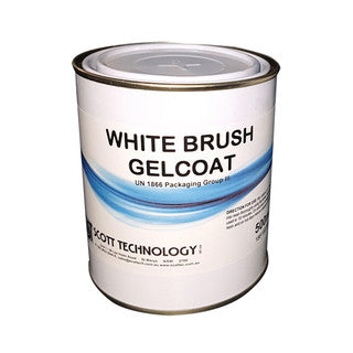 516212 White brush gelcoat - 500ml | Fibreglass Supply