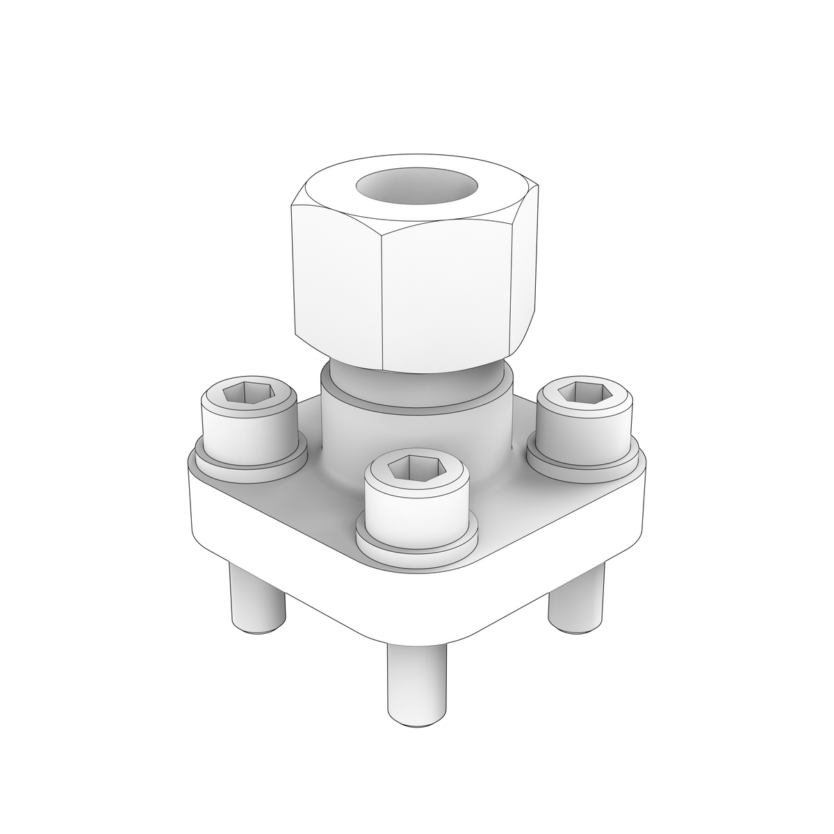 420596 Delivery Pipe | Genuine Volvo Penta Part